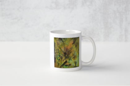 Mug peinture chiffre chance 3