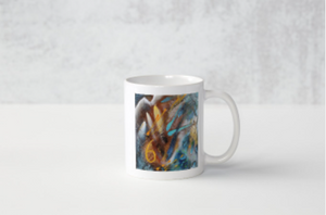 Mug peinture chiffre chance 6