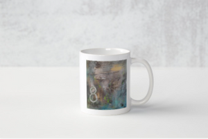 Mug peinture chiffre chance 8